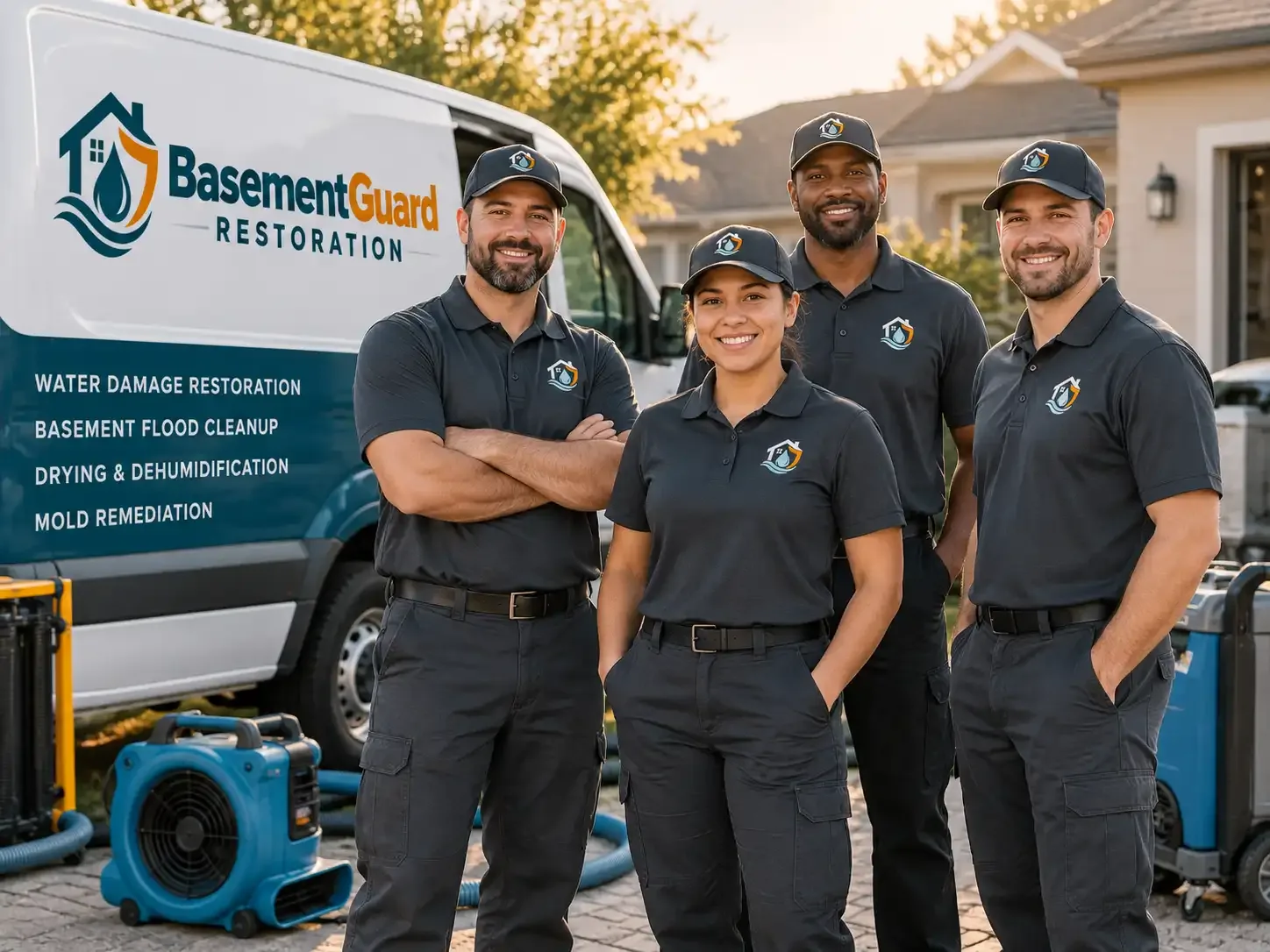 Basement Water Damage Restoration company in Covington, MI